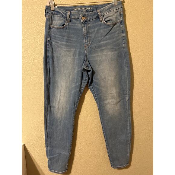 American Eagle forever soft Curvy highrise Jeggings size 14 regular - Picture 1 of 8